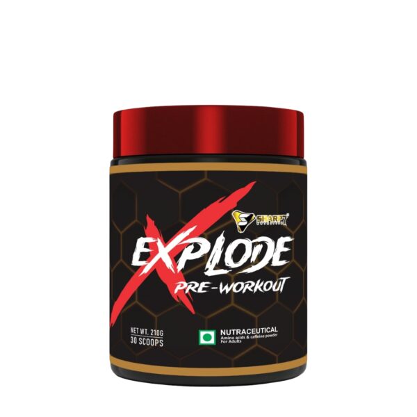 Sharp Nutrition Explode Pre-Workout energy and pump supplement container